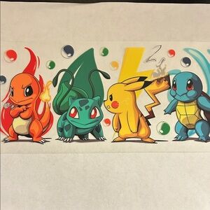 Pokemon Cup Decal